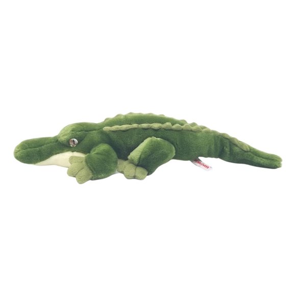 Aurora World Alligator Plush 19" Green Yellow Stuffed Animal Toy - Picture 2 of 10